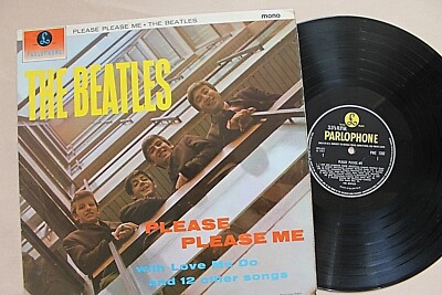 Beatles. Please Please Me. 6th press. Sold in. Grammo. Small Mono cover. Nice!!!