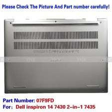 New For Dell inspiron 14 7430 2-in-1 7435 Bottom Case Lower Base Cover 07F9FD
