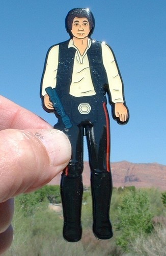 BORSA SIGILLATA SDCC 2018 Gentle Giant Han Solo Smalto Spilla da Collezione Star Wars - Foto 2 di 3