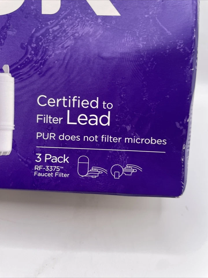 New PUR Faucet Mount Certified to Filter Lead - 3 Pack  Sealed (Box Sealed) - Image 3 of 4