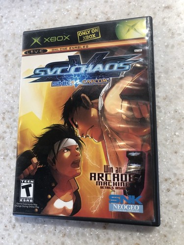 JEU SVC Chaos Snk vs Capcom - Microsoft XBOX PAL SANS
