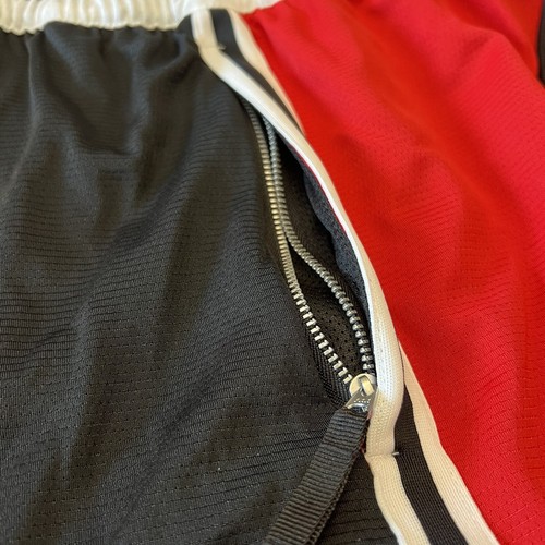 NIKE NBA Authentics Atlanta Hawks Red Black Pre-Game Practice DNA Shorts Sz 2XL - Picture 6 of 10