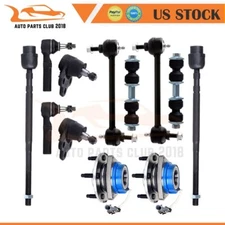 Qty(12) Front Suspension Kit Wheel Hub Bearing Assembly Fits 2002 03 Buick Chevy