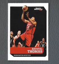 2017 SI Sports Kids KRYSTAL THOMAS Rookie Card, Duke/Washington Mystic WNBA #681