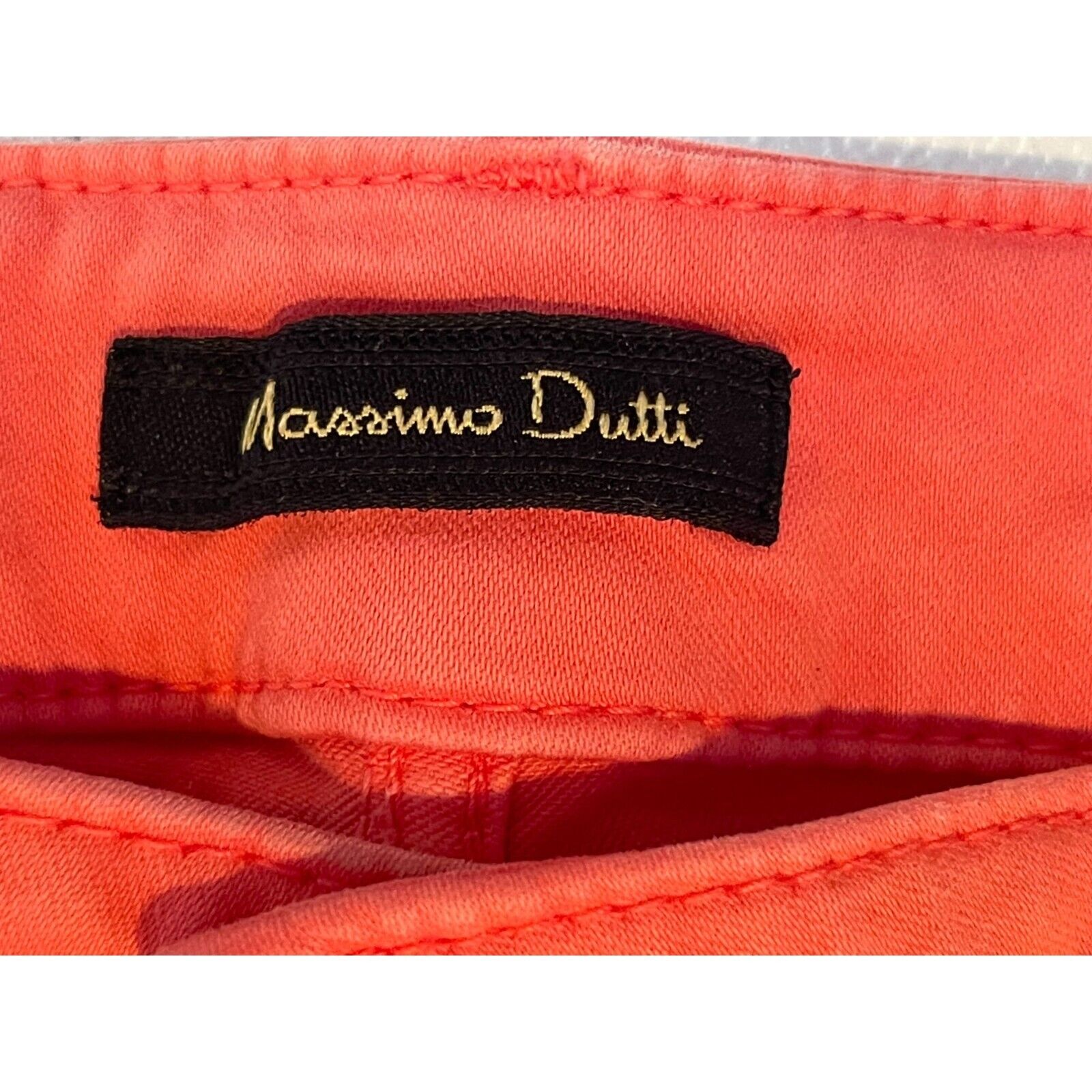 Massimo Dutti Womens Chino Pants Skinny Fit Low R… - image 8
