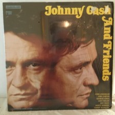 JOHNNY CASH    LP   AND FRIENDS