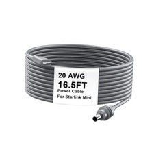 Starlink Mini Cable, 16.5FT Starlink Mini USB C to DC Power Cable 20 AWG,
