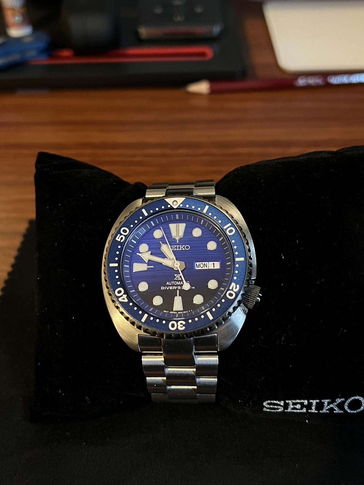 seiko king turtle save the ocean