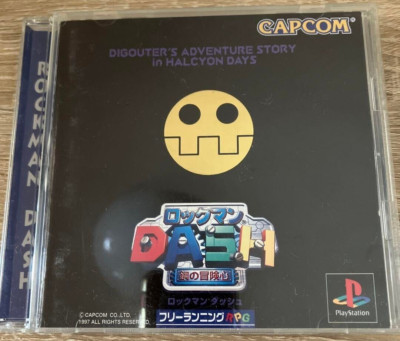 PS1 PlayStation 1 Rockman DASH Japanese Games With Box Tested