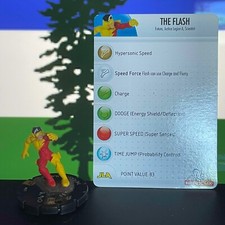 HeroClix JL 057 The Flash super rare Justice League 