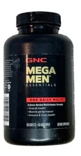 GNC Mega Men Essentials One Daily Multi Vitamin 150 Capsules !!  SEALED