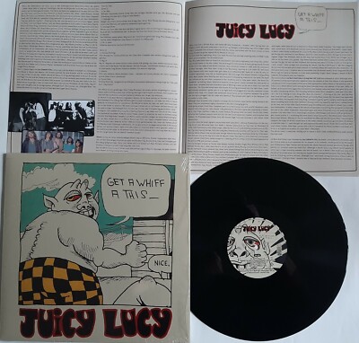 英LP Juicy LUCY Get A Whiff A THIS LHC258 LONGHAIR 未開封 /00260 Lp JUICY LUCY - Get A Whiff A This (re) Long Hair Music LHC258