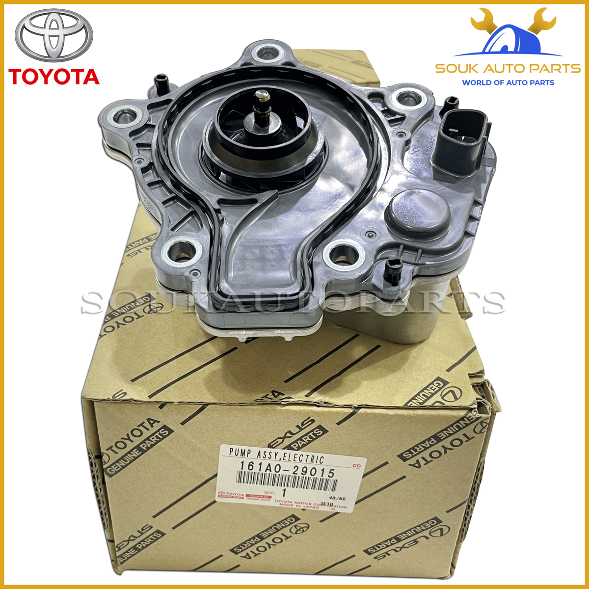 新品未使用 TOYOTA 純正品ウォーター ポンプ 161A0-29015 161A0-29015 Genuine Toyota PUMP ASSY, ENGINE WATER 161A029015 OEM