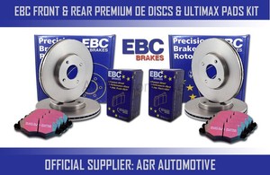 REAR PADS KIT FOR NISSAN X-TRAIL 2.2 TD 2001-07 EBC FRONT