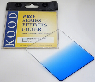 Kood ''P'' Größe hellblau Farbverlaufsfilter für Cokin P Serie #GB1 (UK-Bestand) neu in Verpackung