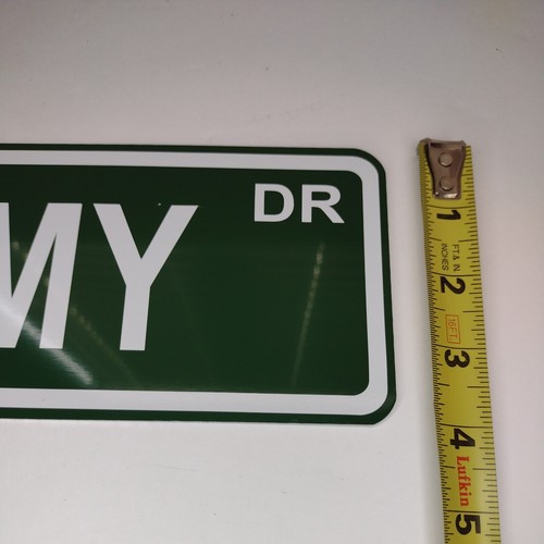 Astronomy Drive- 18" X 4" Metal Sign green/ White Novelty Street Sign- enamel. - Picture 11 of 12