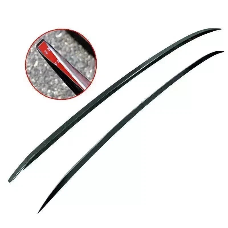 Cubierta de riel de techo negro de aluminio para BMW X5 2014 2015 2016 2017 2018 Foto 3 de 4