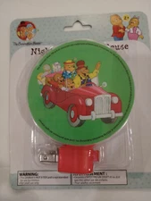 NIP Berenstain Bears LED Night Light Plug-in 2023 On/Off Switch