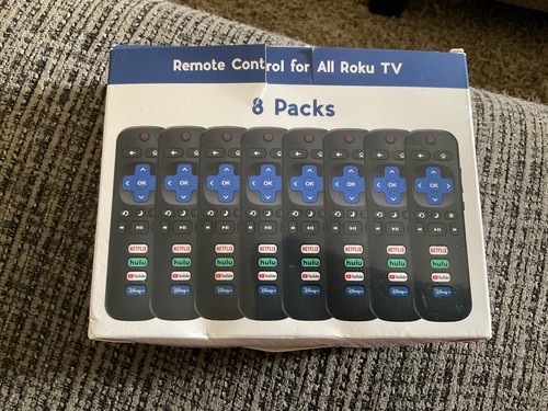 Pack of 8 Replacement Remote Control Only For All Roku TV (US Seller) SHIPSFREE