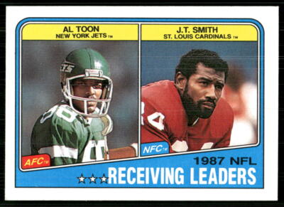 1988 Topps #216 Al Toon / J.T. Smith LL