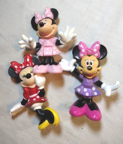Lote de 3 figuras de Minnie Mouse Disney - Imagen 3 de 6