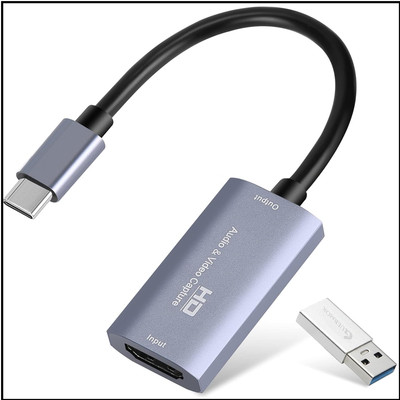 USB-C HDMI Capture | Ultra-Low Latency | 4K@30 HD-Video