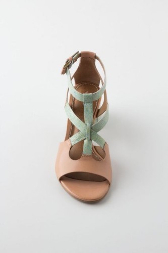 Neu im Karton Anthropologie Schuler & Sons Schlangenmuster "Redinha Sandalen" Schuhe Größe 6,5