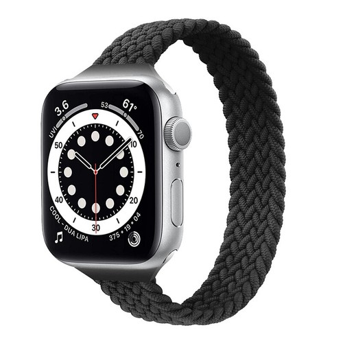 For Apple Watch Ultra 49mm Braided Solo Loop Band iWatch 9 8 7 6 5 SE 38mm/45mm - Picture 9 of 20