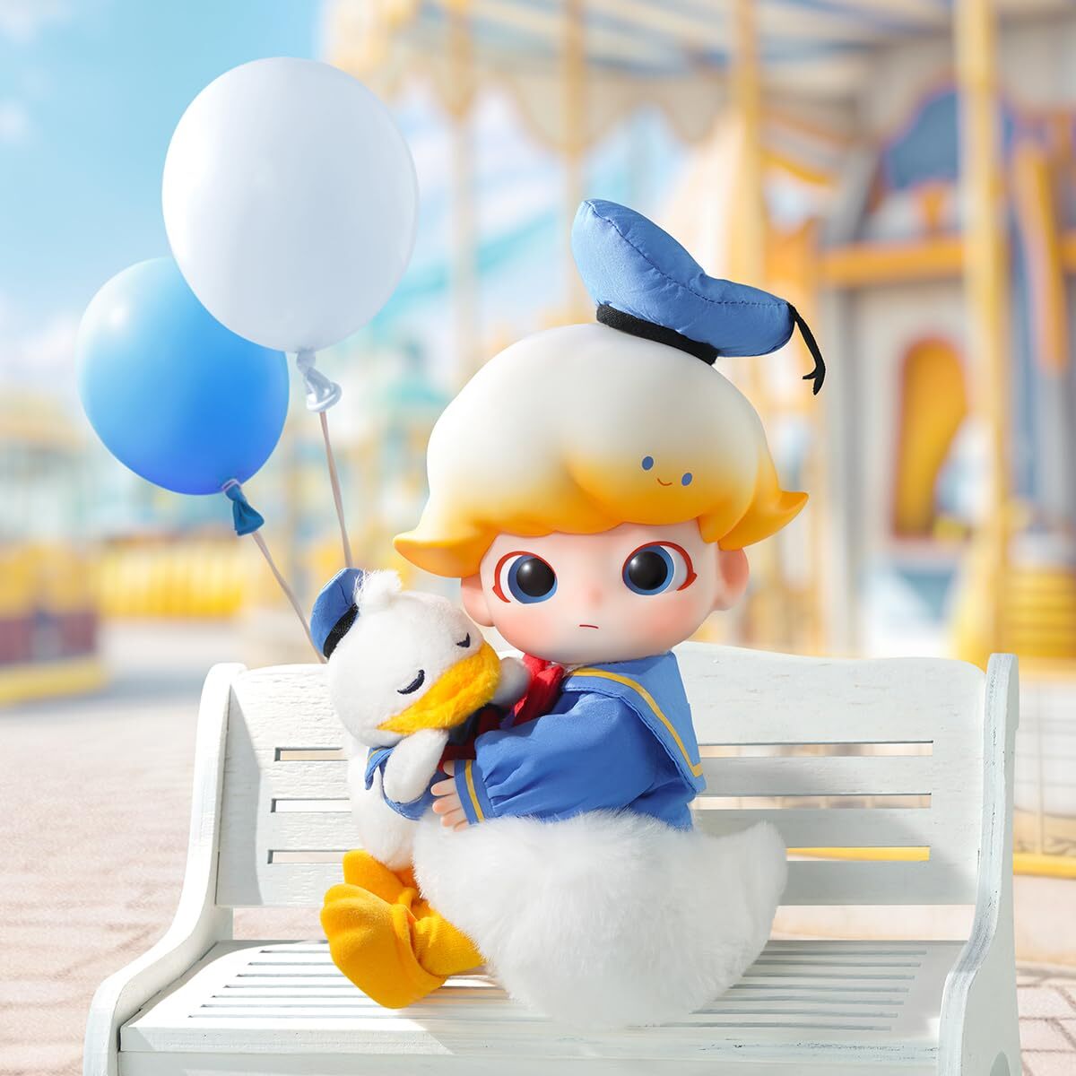 POP MART DIMOO Donald Duck 1/8 Action Figure 200mm Size ABS