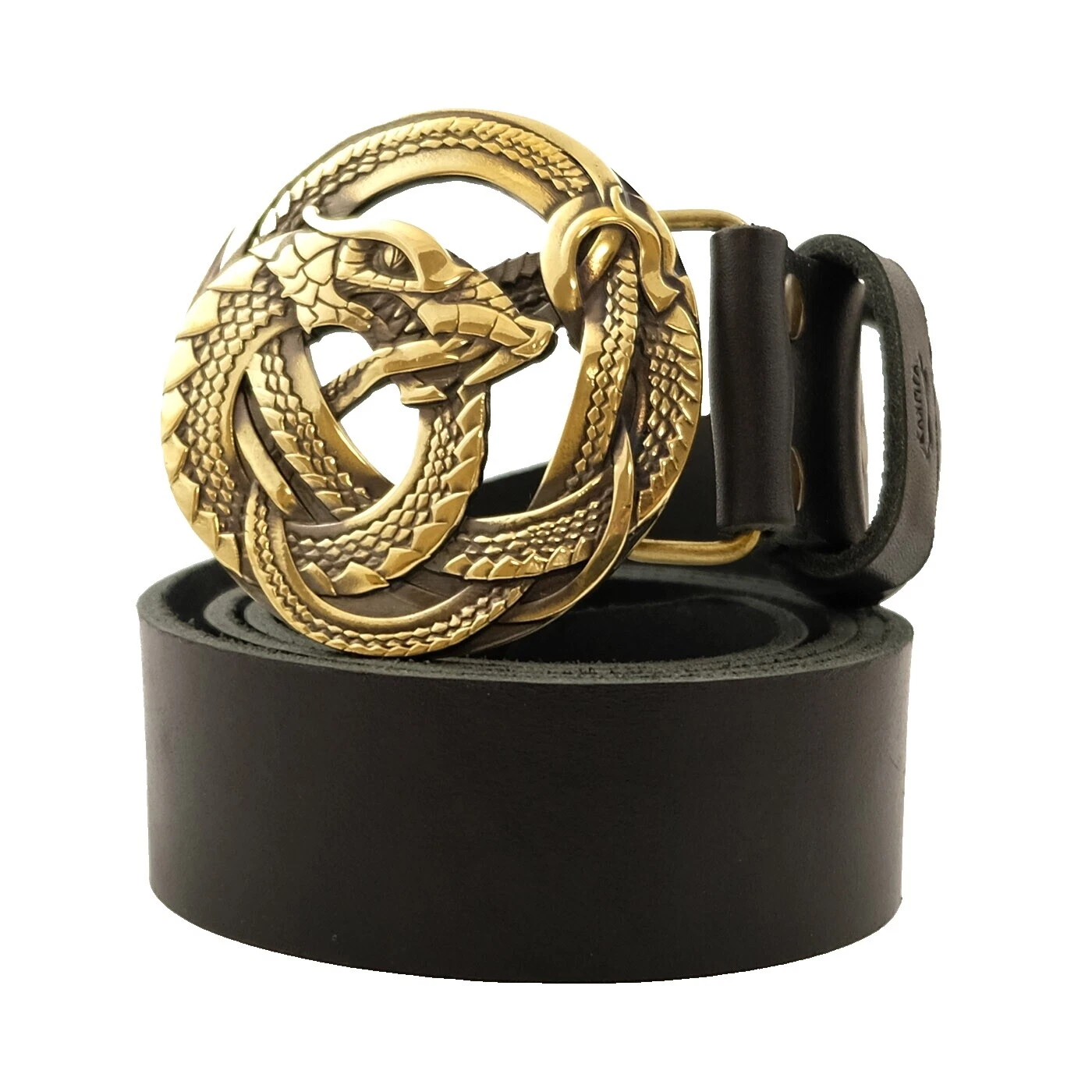 Leather Snake Belts for Men