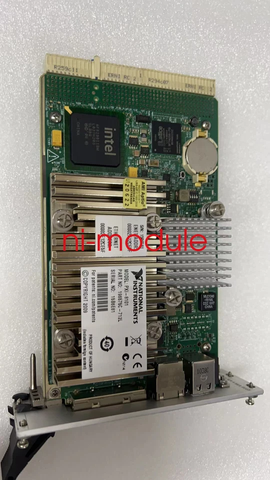 National Instruments NI PXI-8101 2.0 GHz Intel Celeron 575 Processor PXI Control - Image 3 of 4