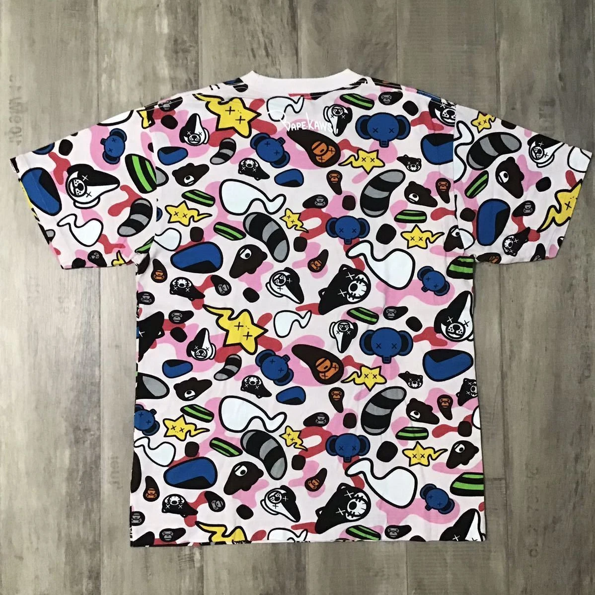 BAPE × kaws milo animal kingdom T-shirt A Bathing Ape Size M | eBay