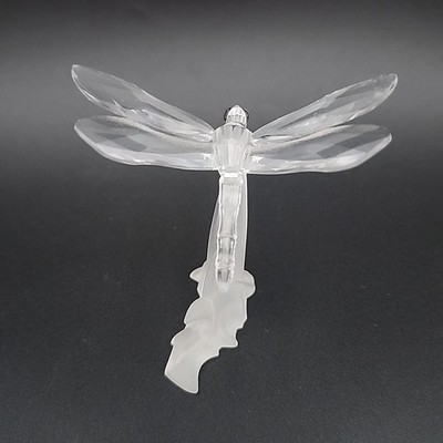 Swarovski Figurine 190264 Dragonfly 7cm Beautiful Crystal Piece