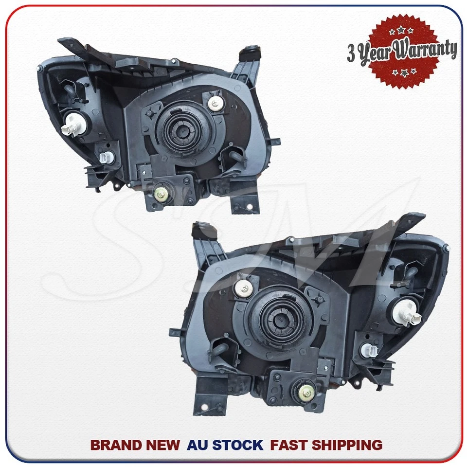 Set / Pair For Mazda BT-50 BT50 Ute UN Series 2 2008~2011 LH+RH Head Light Lamp - image 2 of 4