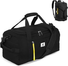 Large Gym Bag 40L Sports Fitness Duffle Backpack Shoe Compartment Wet Pocket