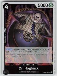 Dr. Hogback OP06-090 Wings of the Captain Rare Foil One Piece TCG