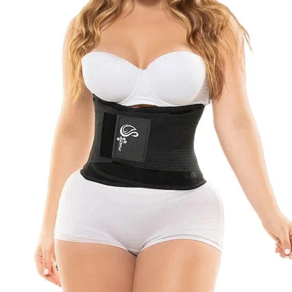 Fascia Modellante Vita Donna - Corsetto Riduttore Dimagrante Con 7 Stecche In Acciaio - Beige Taglia M