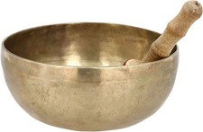 11" F note Bowl Music Himalayan Sound Healing Singing Bowl for Meditation