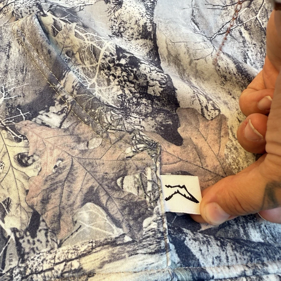 AKIMBO Club Real Tree Edge Camo Hoodie Jacket Men's Size XL Full Zip Hunting USA - Image 4 of 4