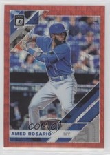 2019 Panini Donruss Optic Red Wave Prizm Amed Rosario #155 sl7