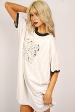 90s 101 Dalmatians T-Shirt XL white black vintage The Disney Store ringer tee