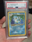 1999 Blastoise Base Set Holo PSA 7