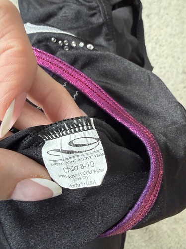 Dreamlight Wettkampf Trikot mit Strass Größe Kind 8-10 - Bild 11 von 11