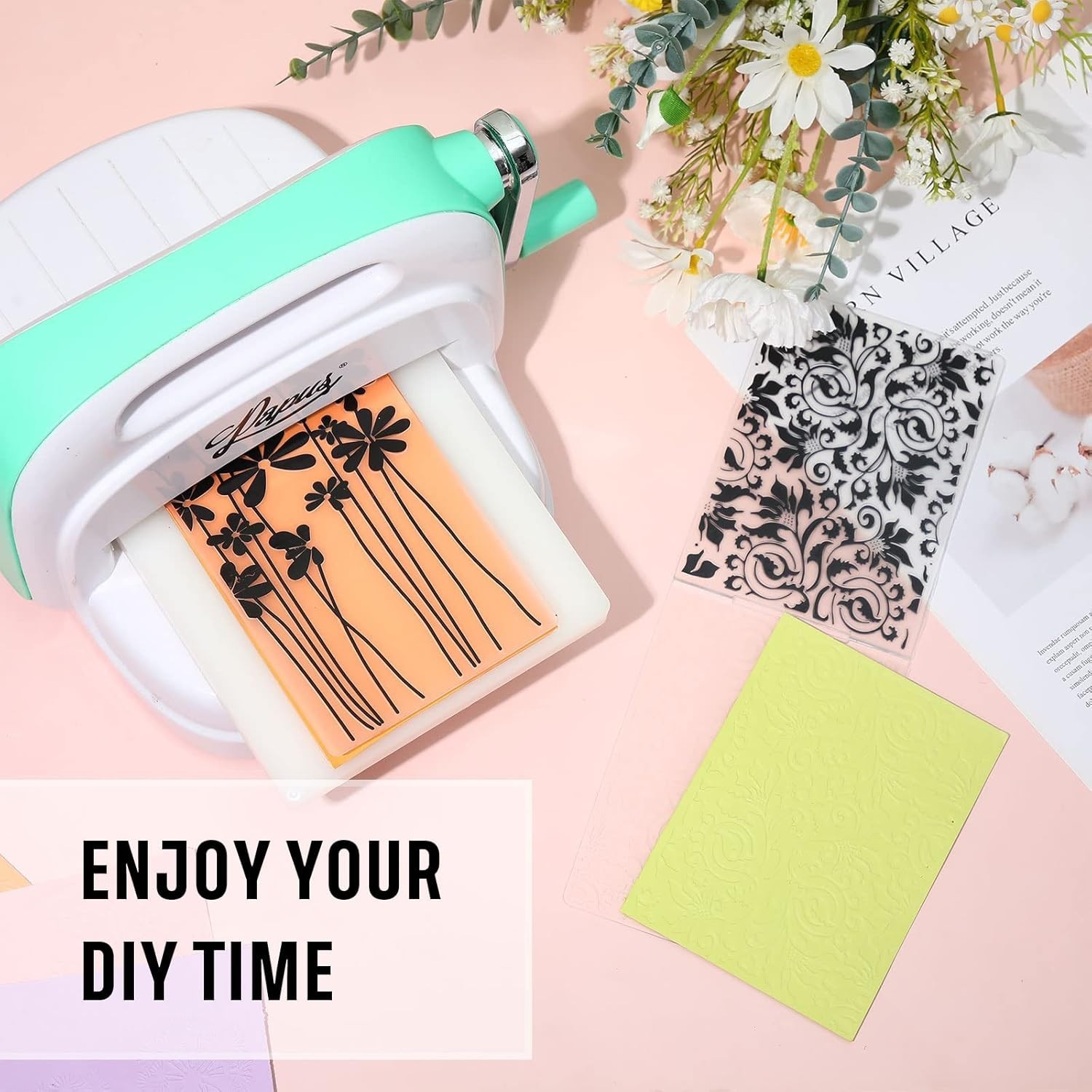 Embossing Folders 20 Pcs Vintage Styles for Card Making Scrapbooking DIY