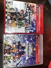Sony PlayStation 3 PS3 Kingdom Hearts HD 1.5 + 2.5 Remix Bundle LOT of 2 Set
