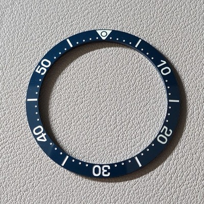 SEIKO Bezel Insert SKX007 / LX Dark Blue Ceramic Sloped C3