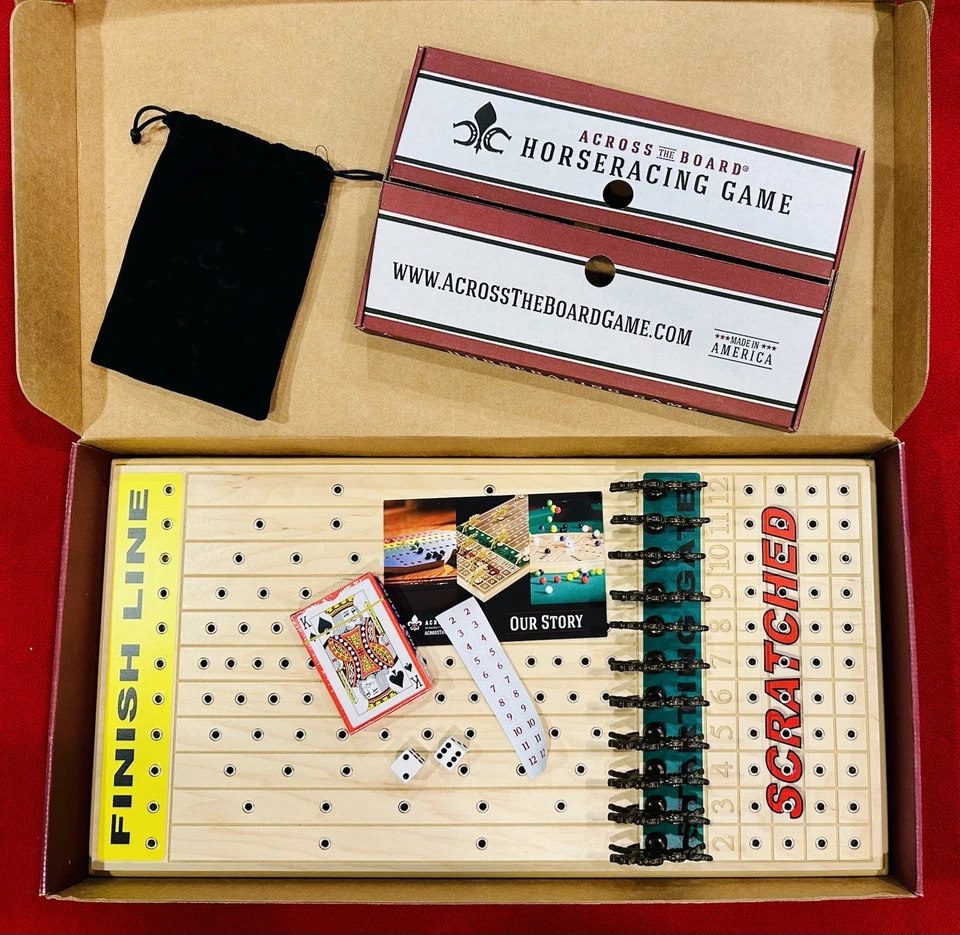 2007 年未使用横跨棋盘赛马游戏枫木上衣哇! 完整 — 第 2/4 张图片