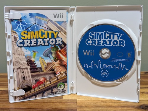 SimCity Creator (Nintendo Wii, 2008)➡️CIB - Tested - Near Mint 📀! - Picture 3 of 5