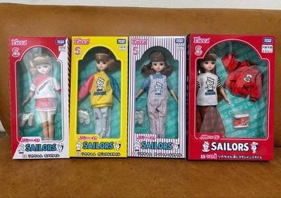 Licca-chan Last One SAILORS doll 4-piece set