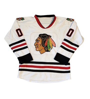 National Lampoon's Christmas Vacation Clark Griswold Chicago Blackhawks Jersey M